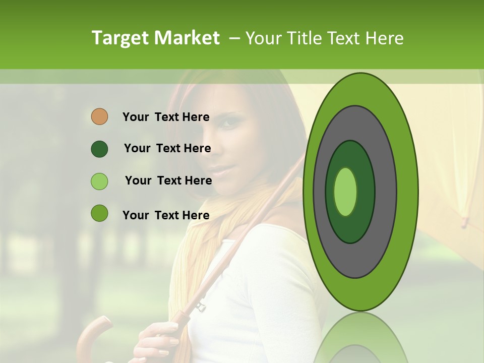 Parasol Park Nature PowerPoint Template