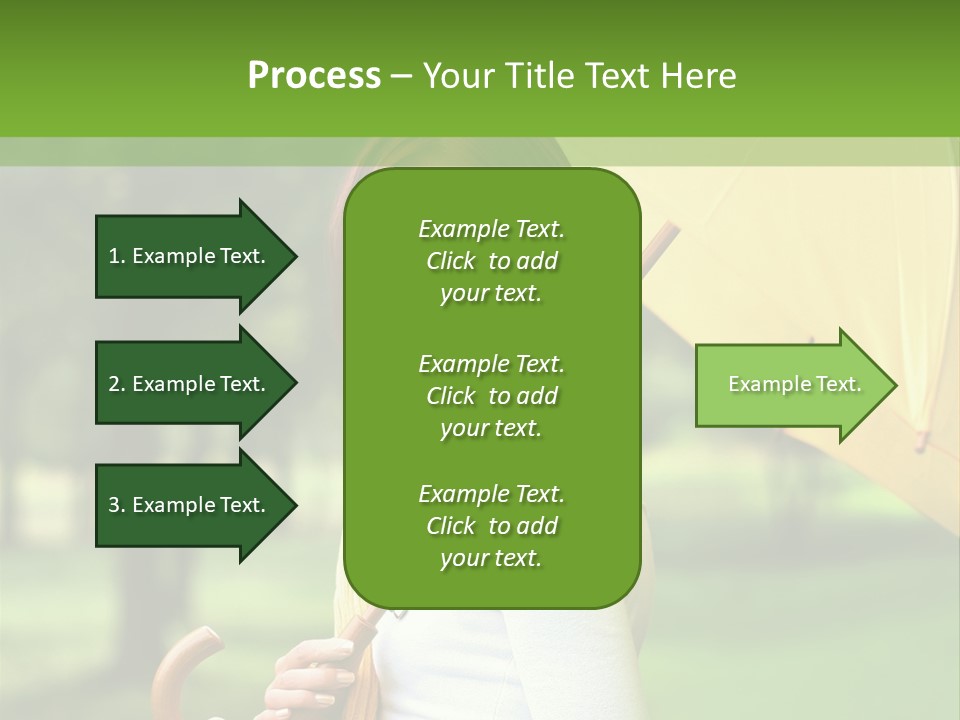 Parasol Park Nature PowerPoint Template
