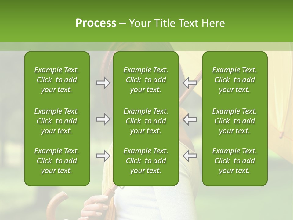 Parasol Park Nature PowerPoint Template