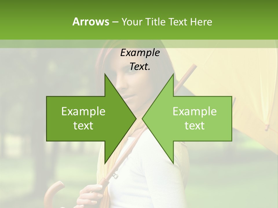 Parasol Park Nature PowerPoint Template