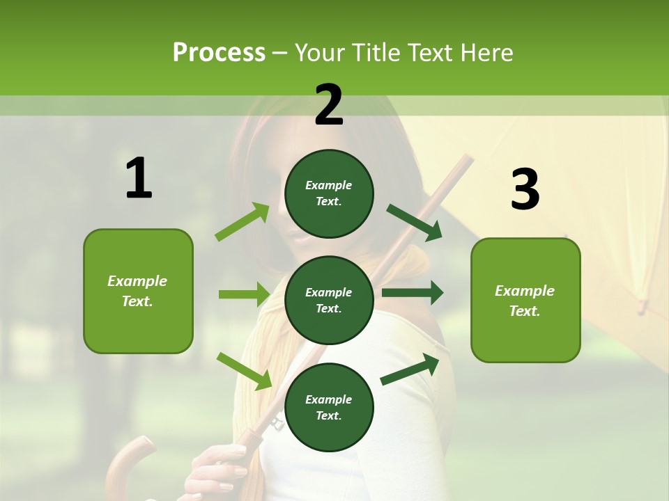 Parasol Park Nature PowerPoint Template