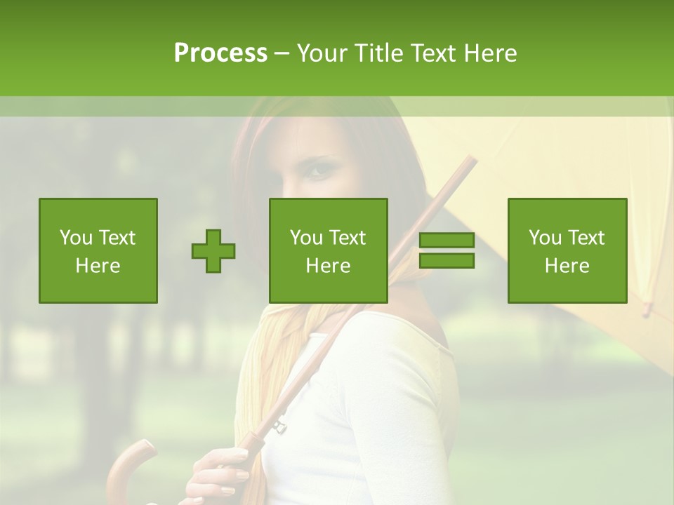 Parasol Park Nature PowerPoint Template