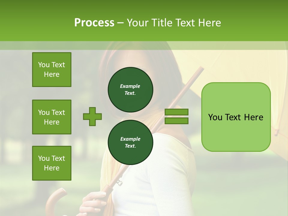 Parasol Park Nature PowerPoint Template