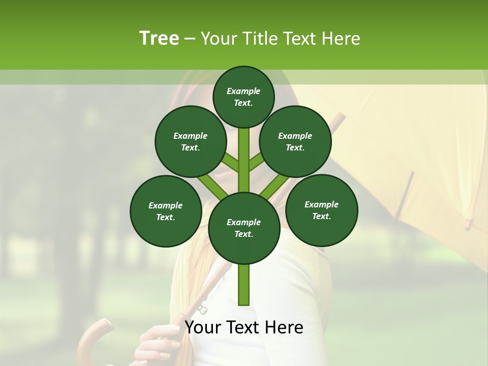Parasol Park Nature PowerPoint Template