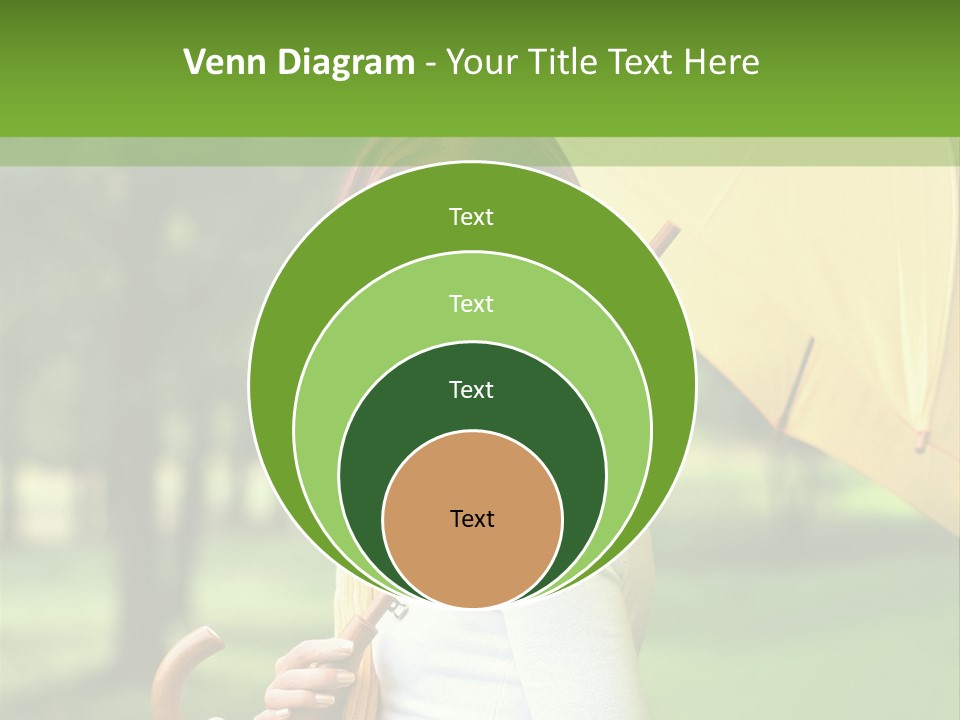Parasol Park Nature PowerPoint Template