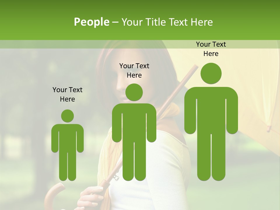 Parasol Park Nature PowerPoint Template