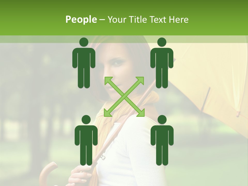 Parasol Park Nature PowerPoint Template