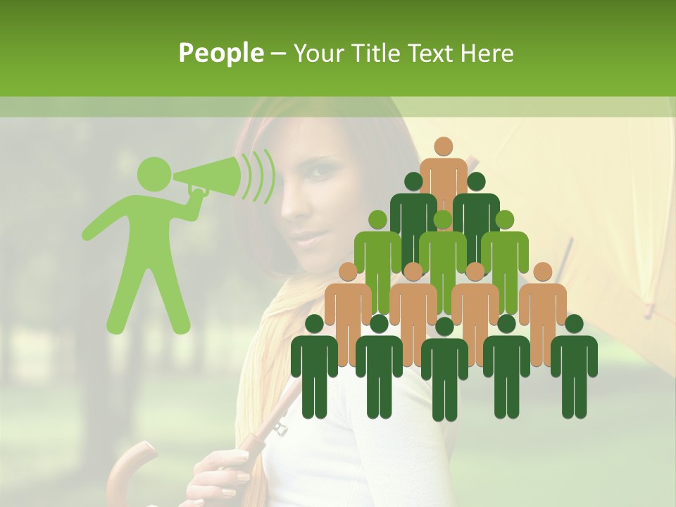 Parasol Park Nature PowerPoint Template