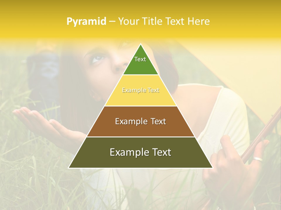 Day Caucasian Beautiful PowerPoint Template