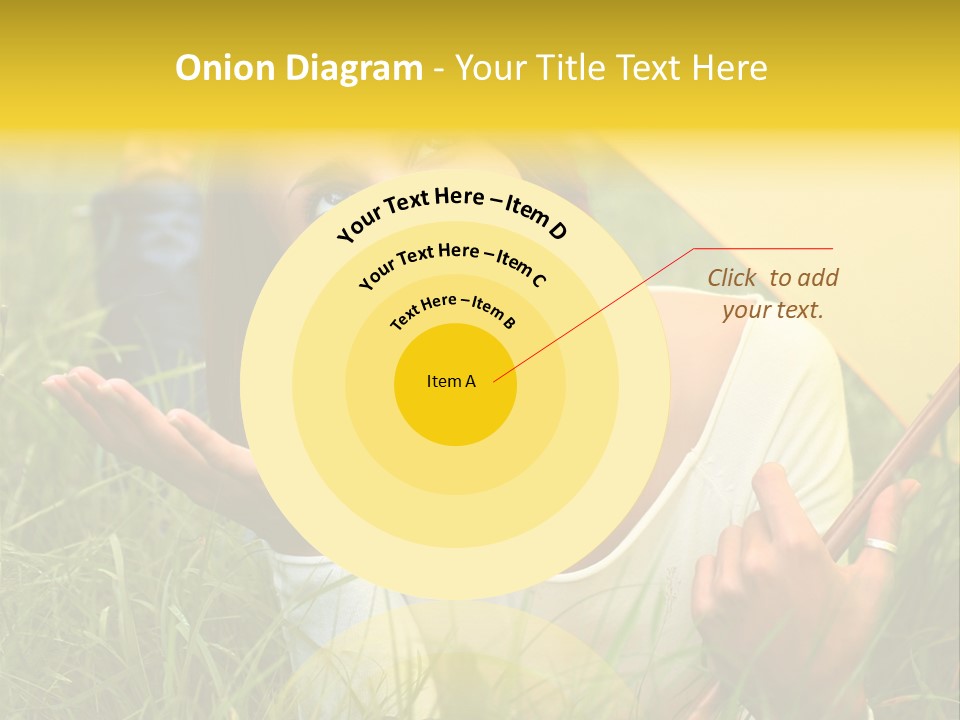 Day Caucasian Beautiful PowerPoint Template