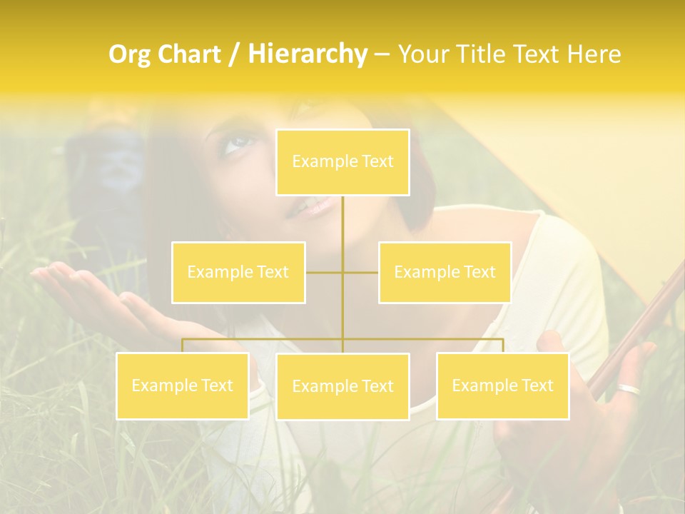 Day Caucasian Beautiful PowerPoint Template