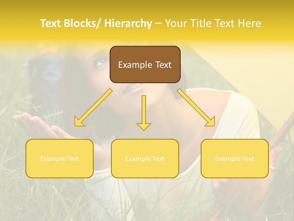Day Caucasian Beautiful PowerPoint Template