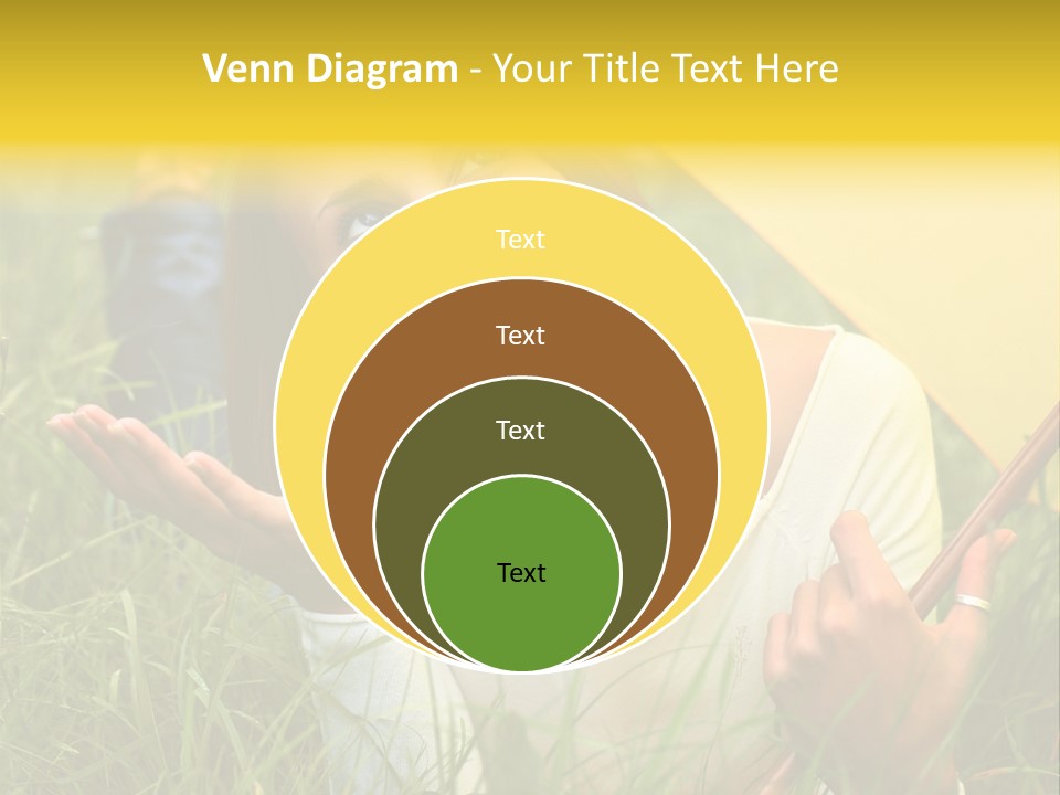 Day Caucasian Beautiful PowerPoint Template