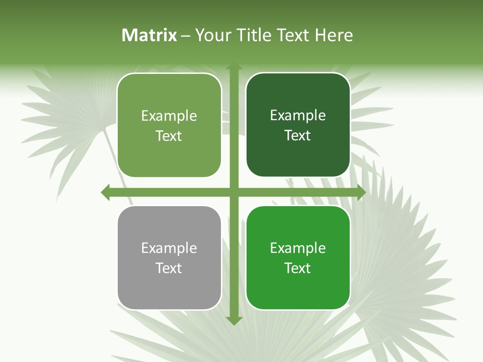 Garden Nature Botany PowerPoint Template