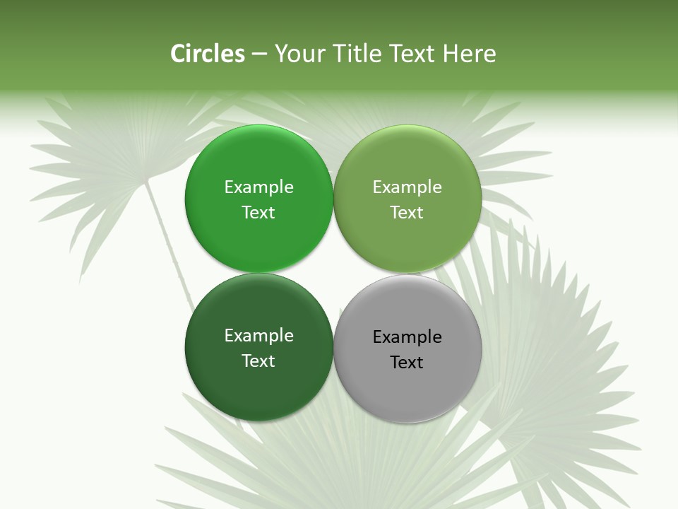 Garden Nature Botany PowerPoint Template