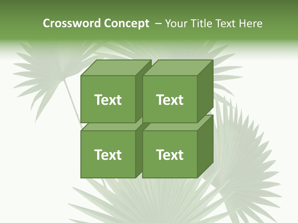 Garden Nature Botany PowerPoint Template