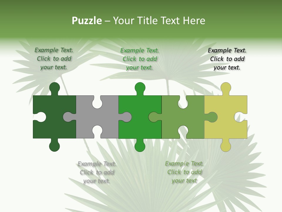 Garden Nature Botany PowerPoint Template