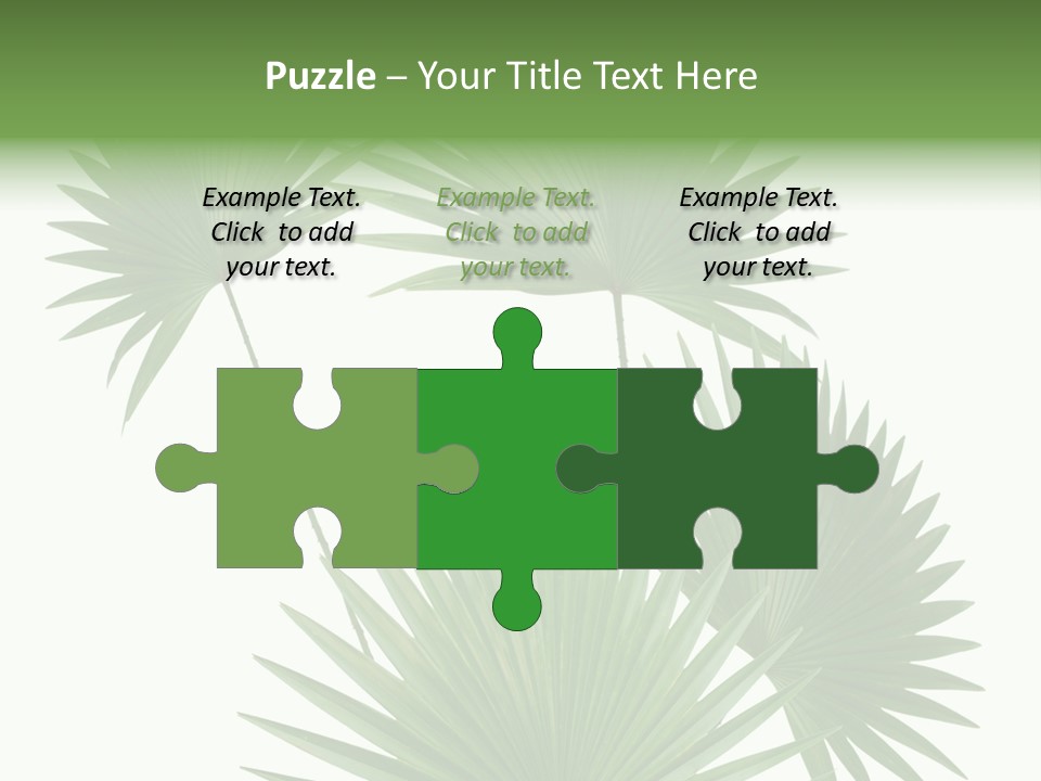 Garden Nature Botany PowerPoint Template