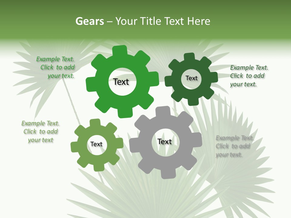 Garden Nature Botany PowerPoint Template