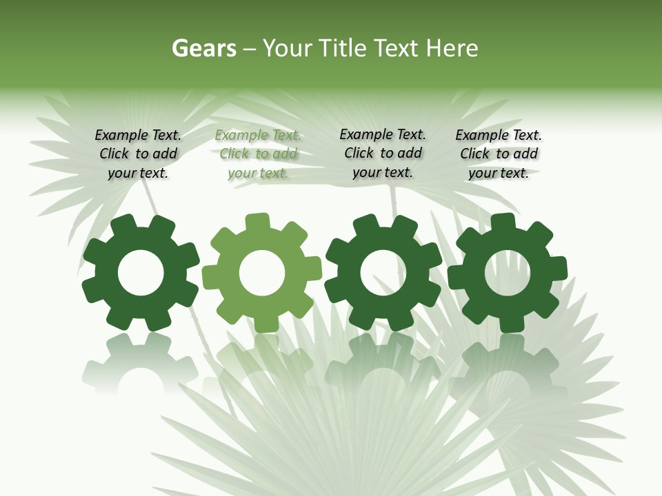 Garden Nature Botany PowerPoint Template