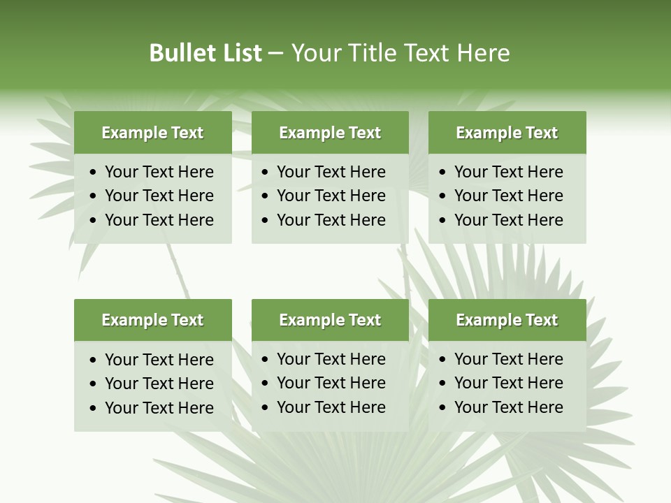 Garden Nature Botany PowerPoint Template