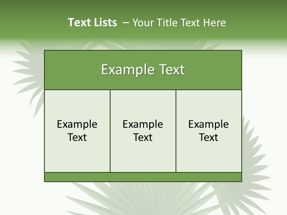 Garden Nature Botany PowerPoint Template