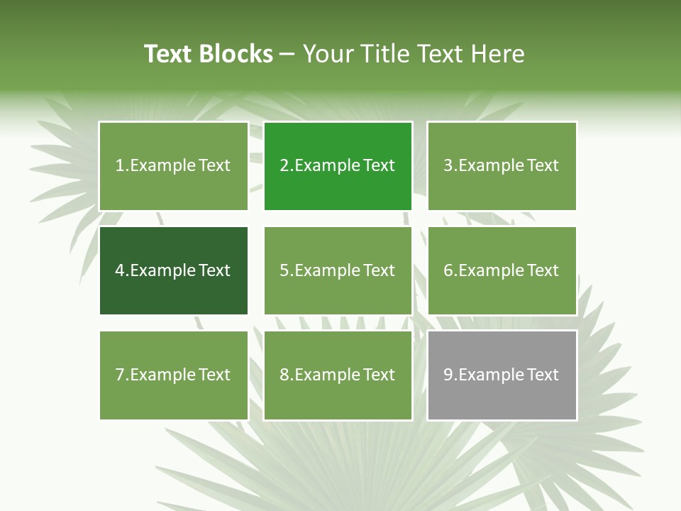 Garden Nature Botany PowerPoint Template