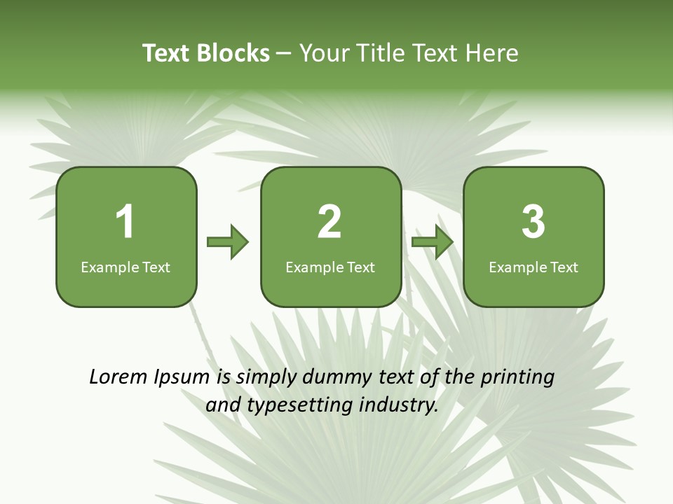 Garden Nature Botany PowerPoint Template