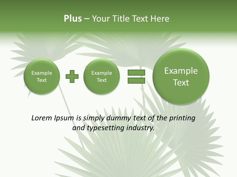 Garden Nature Botany PowerPoint Template