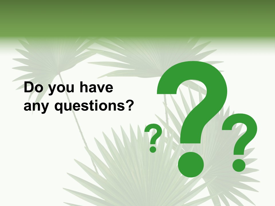 Garden Nature Botany PowerPoint Template