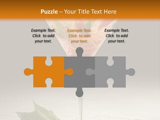 Cold Object Alcohol PowerPoint Template