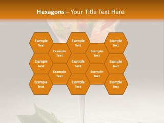 Cold Object Alcohol PowerPoint Template