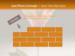 Cold Object Alcohol PowerPoint Template