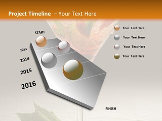 Cold Object Alcohol PowerPoint Template