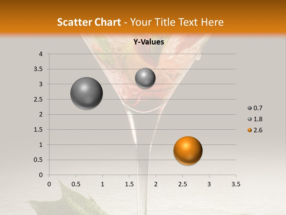 Cold Object Alcohol PowerPoint Template