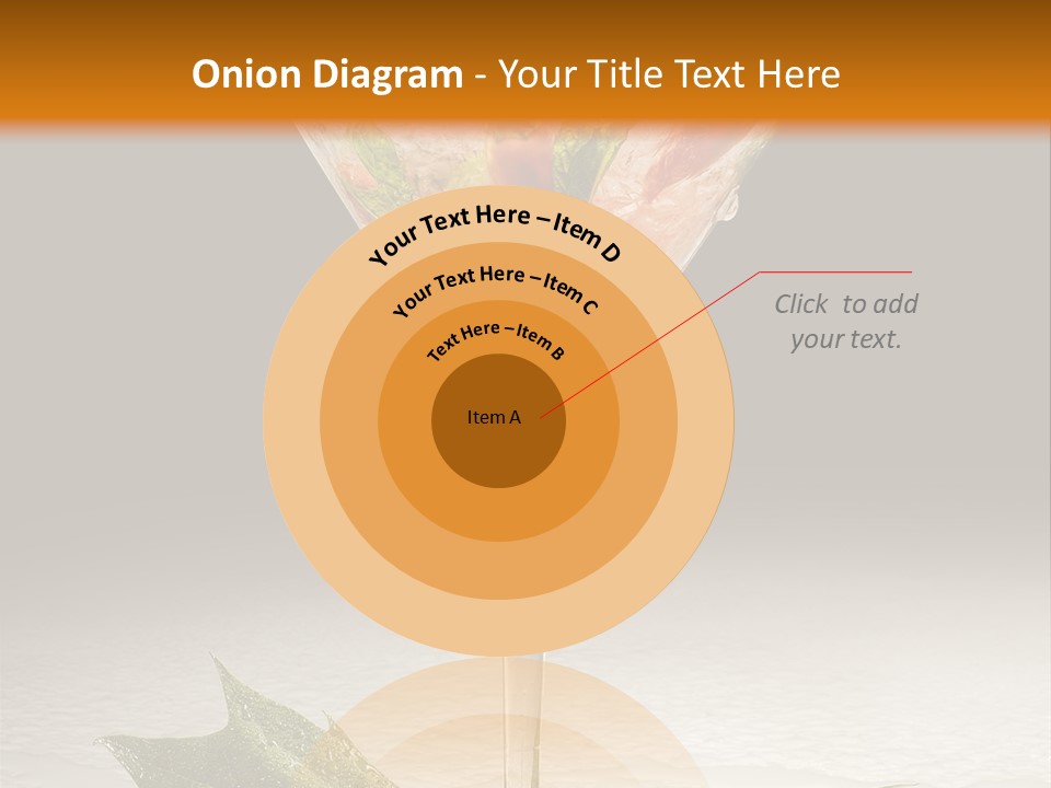 Cold Object Alcohol PowerPoint Template