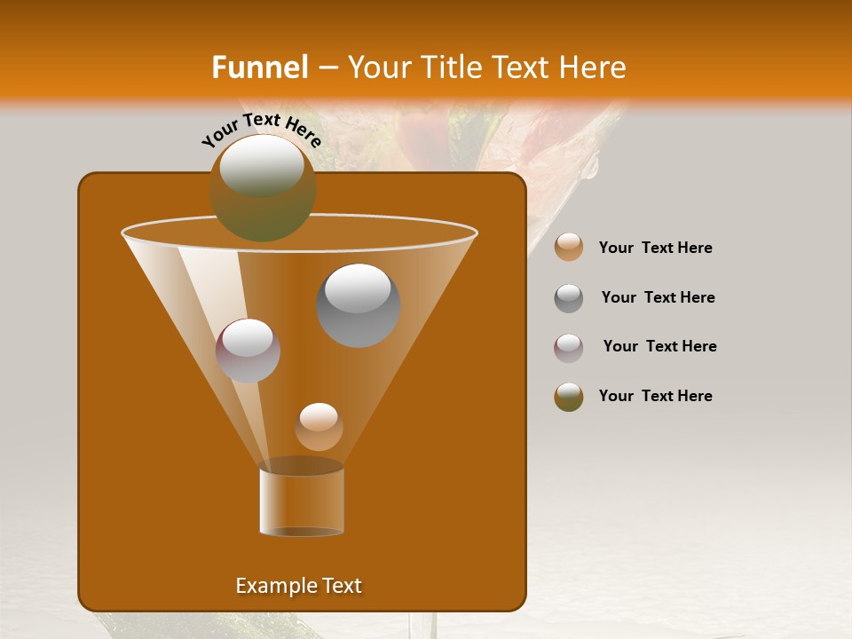 Cold Object Alcohol PowerPoint Template