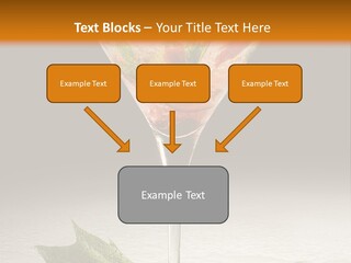 Cold Object Alcohol PowerPoint Template
