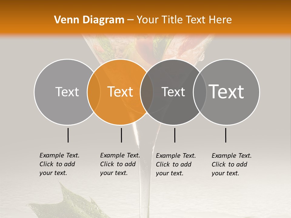 Cold Object Alcohol PowerPoint Template