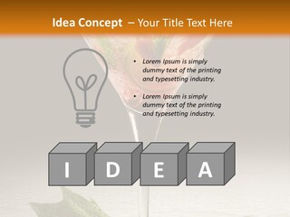 Cold Object Alcohol PowerPoint Template