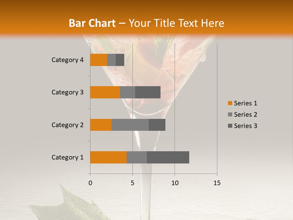Cold Object Alcohol PowerPoint Template