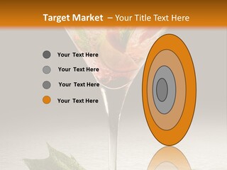 Cold Object Alcohol PowerPoint Template