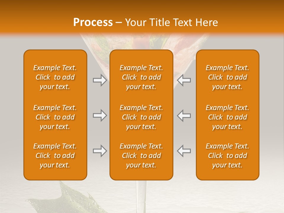 Cold Object Alcohol PowerPoint Template