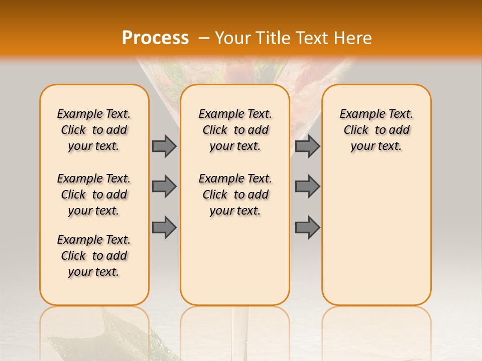 Cold Object Alcohol PowerPoint Template