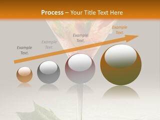 Cold Object Alcohol PowerPoint Template
