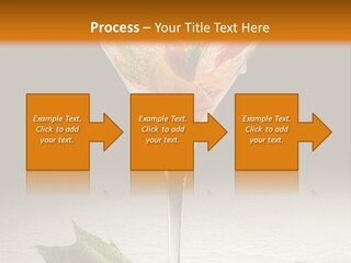 Cold Object Alcohol PowerPoint Template