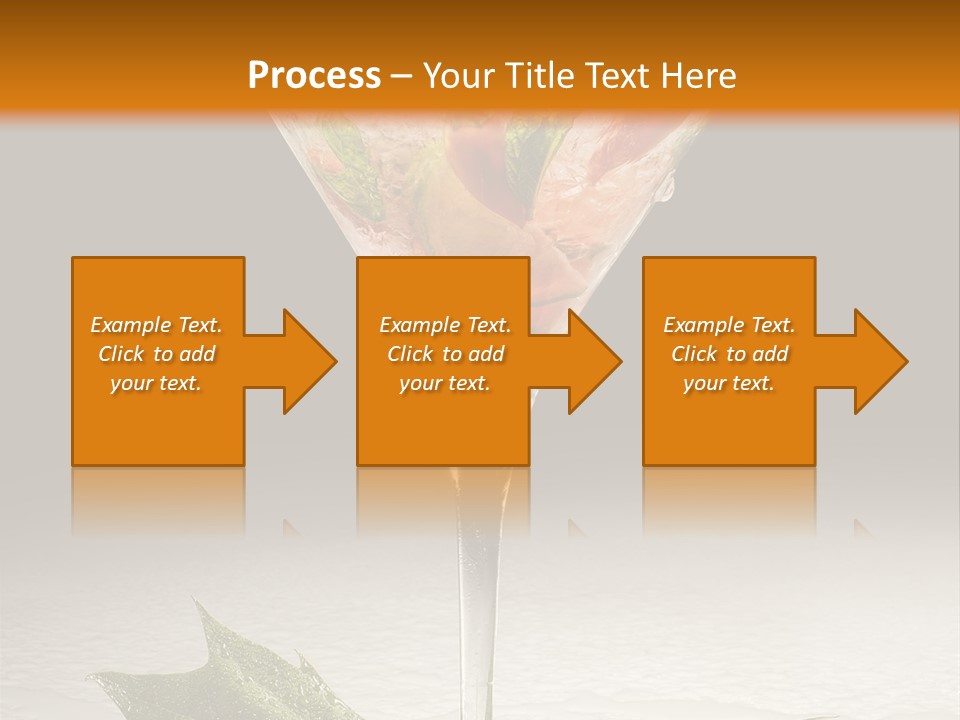 Cold Object Alcohol PowerPoint Template