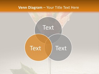 Cold Object Alcohol PowerPoint Template