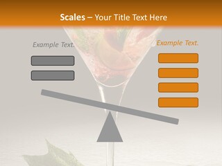 Cold Object Alcohol PowerPoint Template