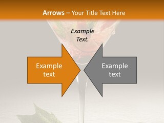 Cold Object Alcohol PowerPoint Template